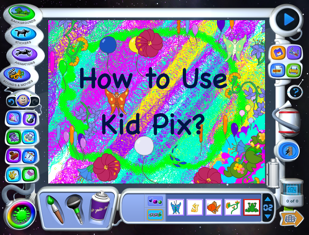 [TOMT][90s][Software] Old Macintosh paint program with